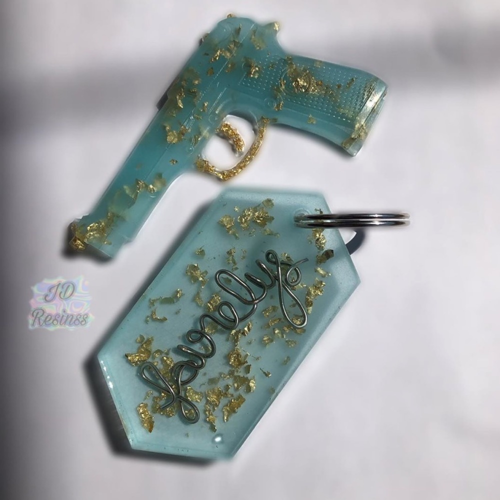 Matching keychain set